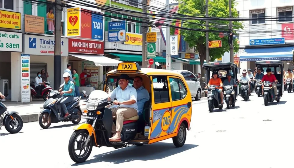 Grab taxi service in Nakhon Ratchasima