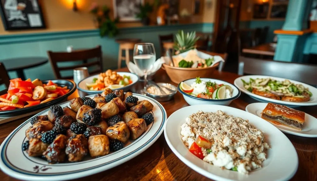 Greek cuisine at Tarpon Springs restaurants in Pinellas County Florida Greek cuisine at Tarpon Springs restaurants in Pinellas County Florida