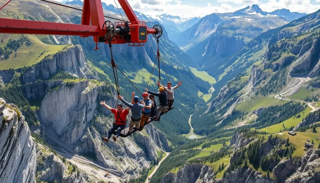 Grindelwald Canyon Swing image