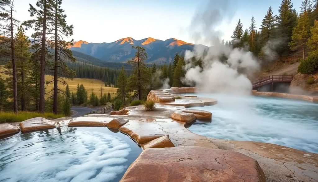 Grover Hot Springs in Alpine County California