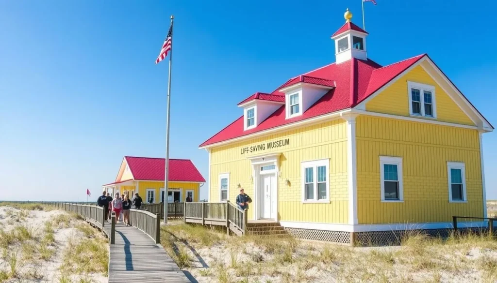 Historic Indian River Life-Saving Station Museum at Delaware Seashore State Park Historic Indian River Life-Saving Station Museum at Delaware Seashore State Park