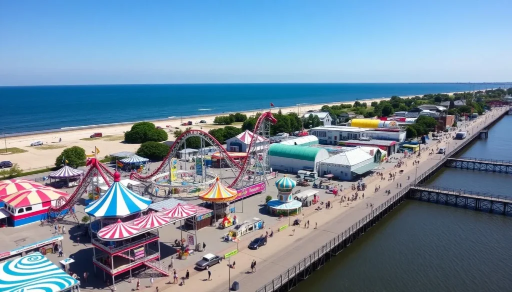 Historic Rye Playland amusement park in Westchester County