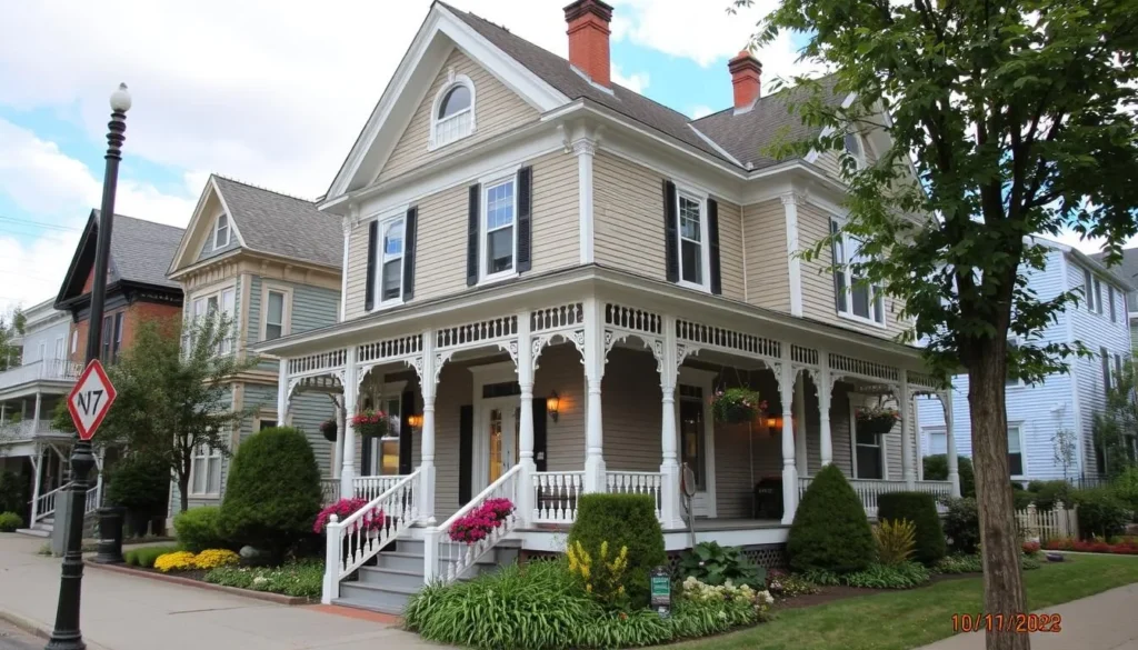 Historic bed and breakfast in downtown Owego, Tioga County NY