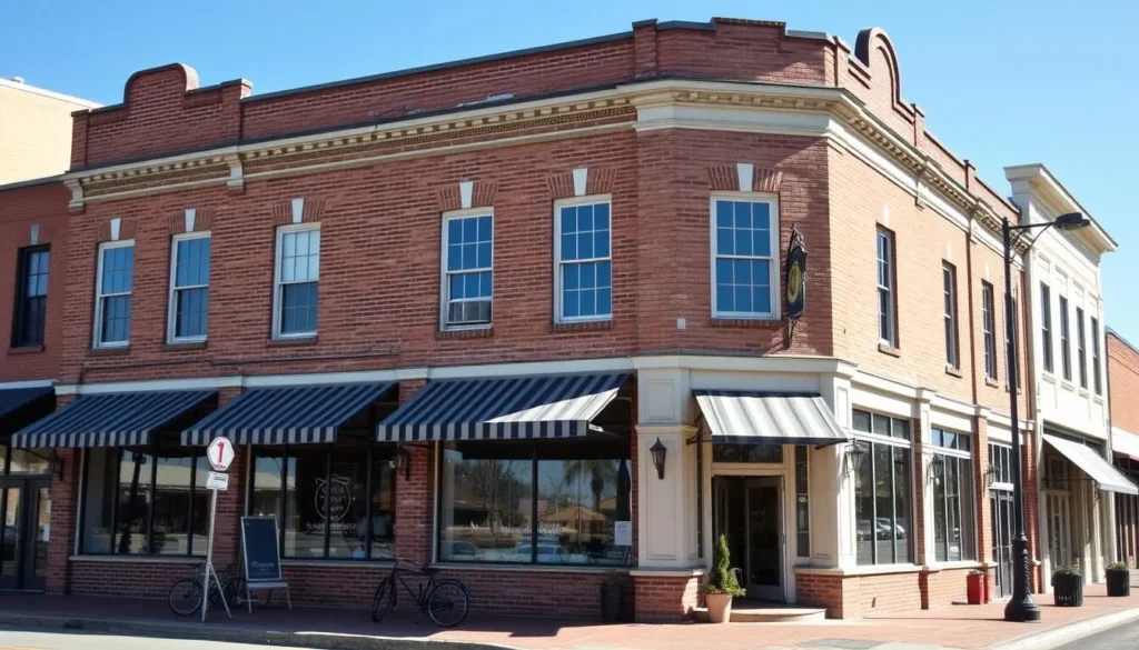 Historic building in downtown Bushnell, Sumter County Florida Historic building in downtown Bushnell, Sumter County Florida