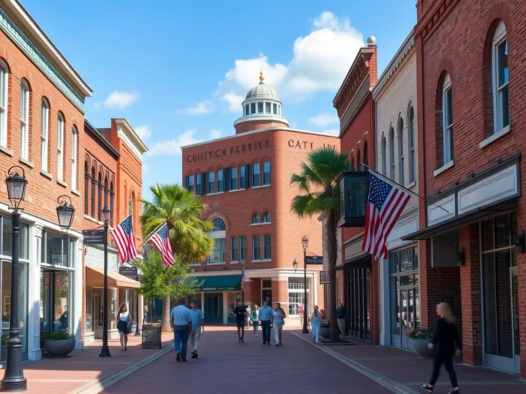 Historic downtown Milton in Santa Rosa County Florida Historic downtown Milton in Santa Rosa County Florida