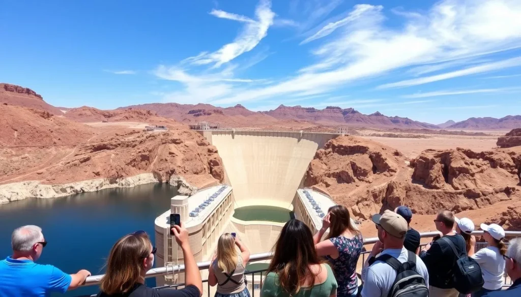 Hoover Dam tour from Lake Mead