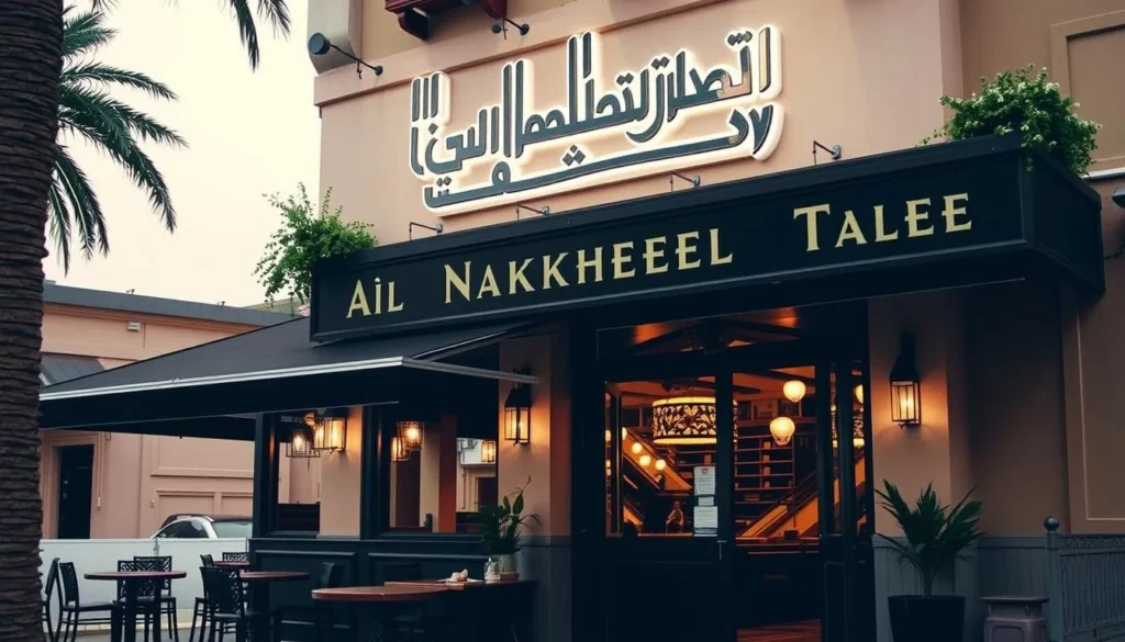 Image of Al-Nakheel Tavern's exterior or interior