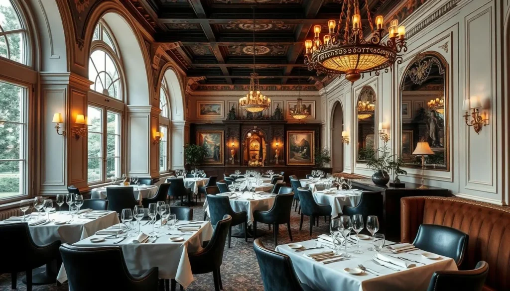 Image of Anne-Sophie Pic's restaurant at Beau-Rivage Palace