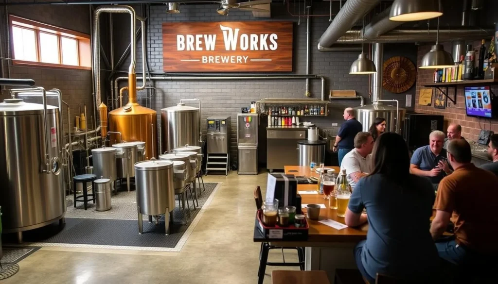 Image of Artisanal Brew Works' brewery