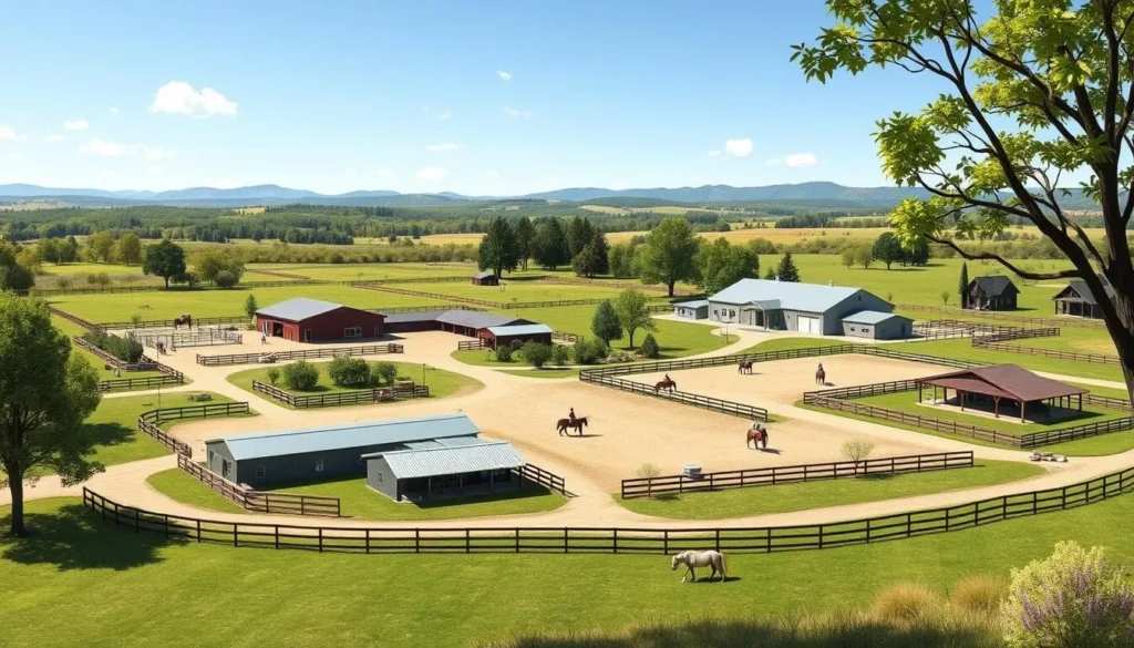 Image of Baskin Farm equestrian facility