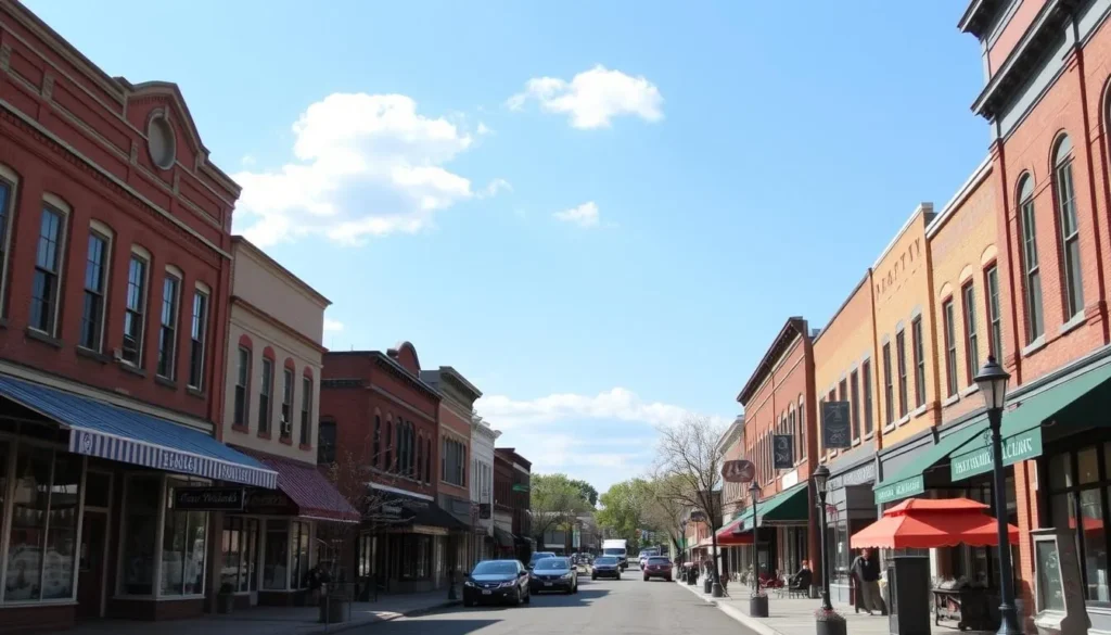 Image of Batesville, Mississippi downtown area