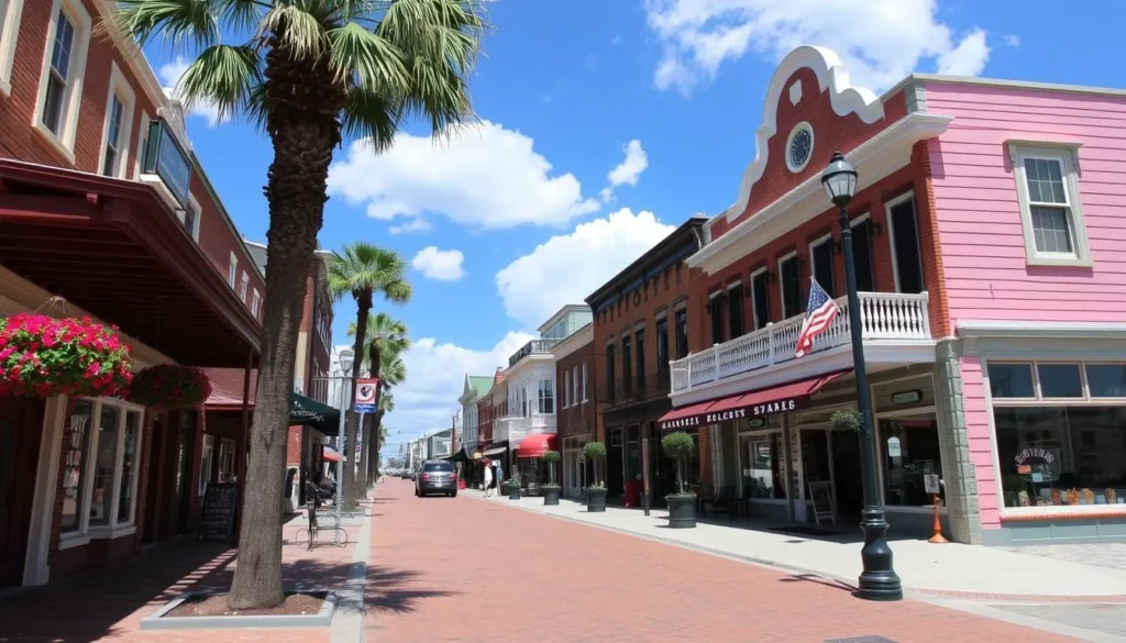 Image of Bay St. Louis's Old Town district