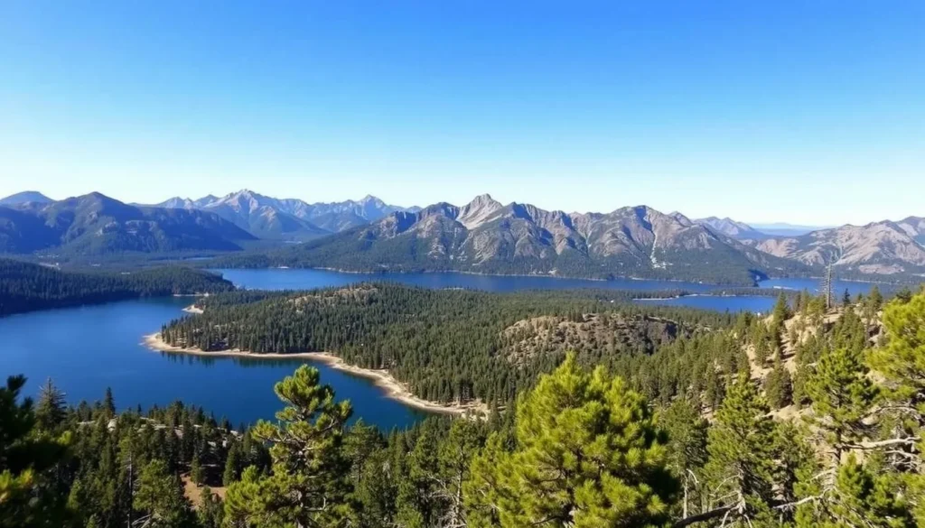 Image of Big Bear Lake in the San Bernardino Mountains