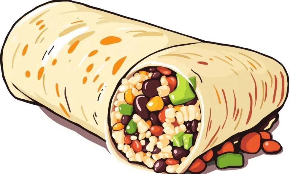 Image of Bravo Burrito's signature burrito