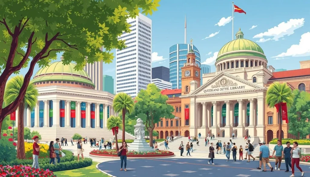 Image of Brisbane's Cultural Precinct