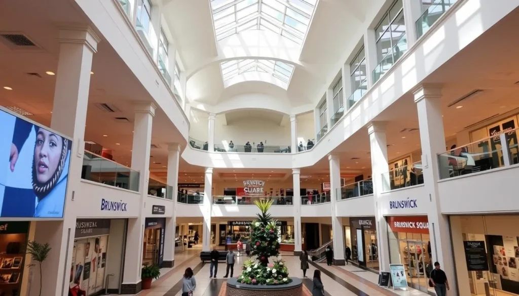 Image of Brunswick Square Mall's interior