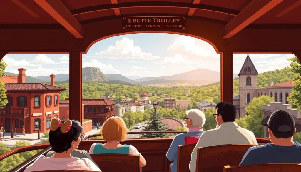 Image of Butte Trolley tour