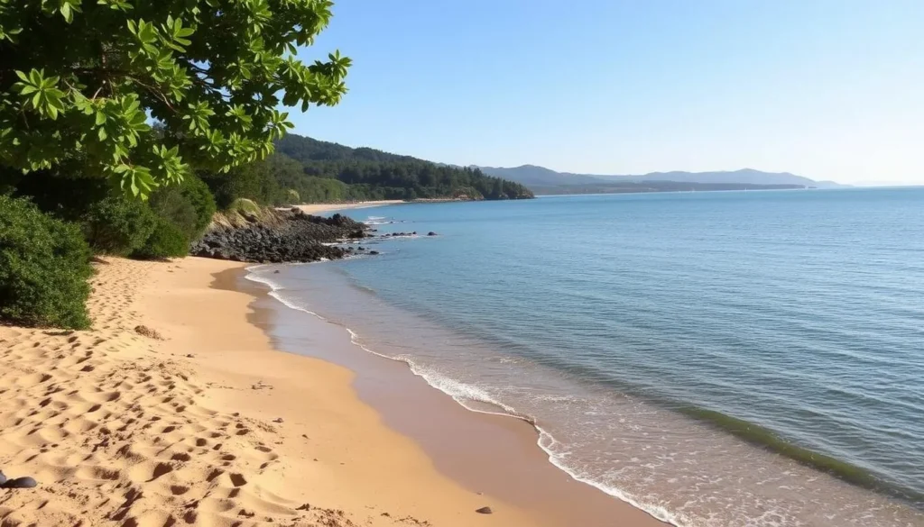Image of Butterfly Beach Montecito with calm waters and scenic views