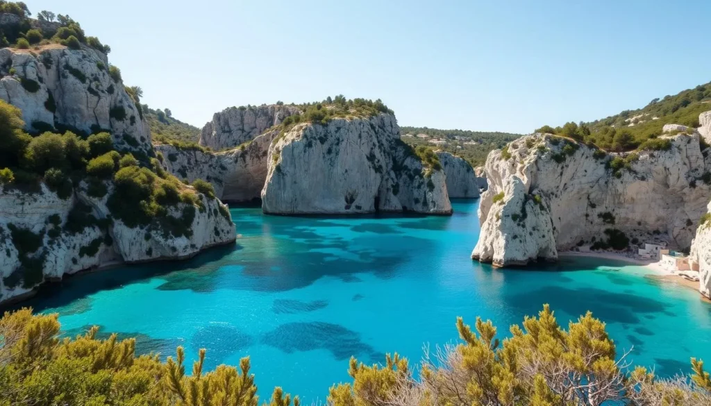 Image of Calanques National Park's fjord-like inlets