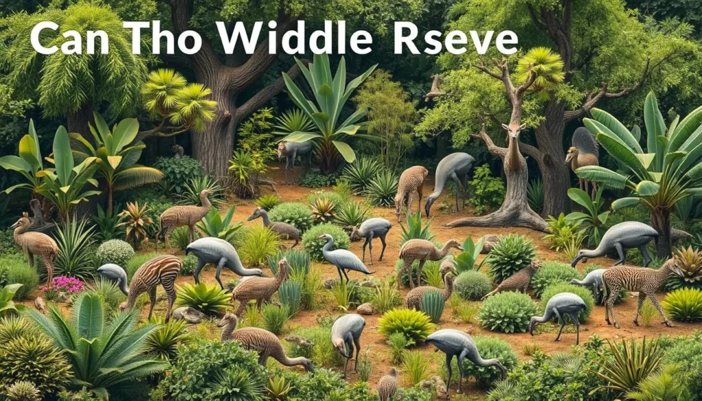 Image of Can Tho Wildlife & Forest with diverse flora and fauna