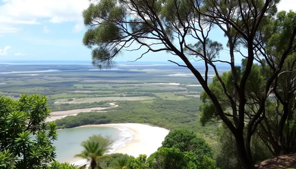 Image of Cape Hillsborough Nature Tourist Park with a view of Casuarina Beach
