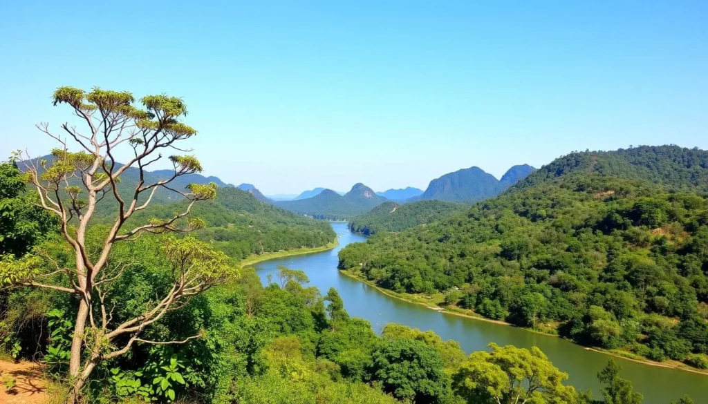 Image of Cat Tien National Park landscape