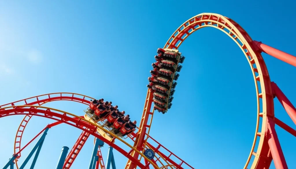 Image of Cedar Point's roller coasters
