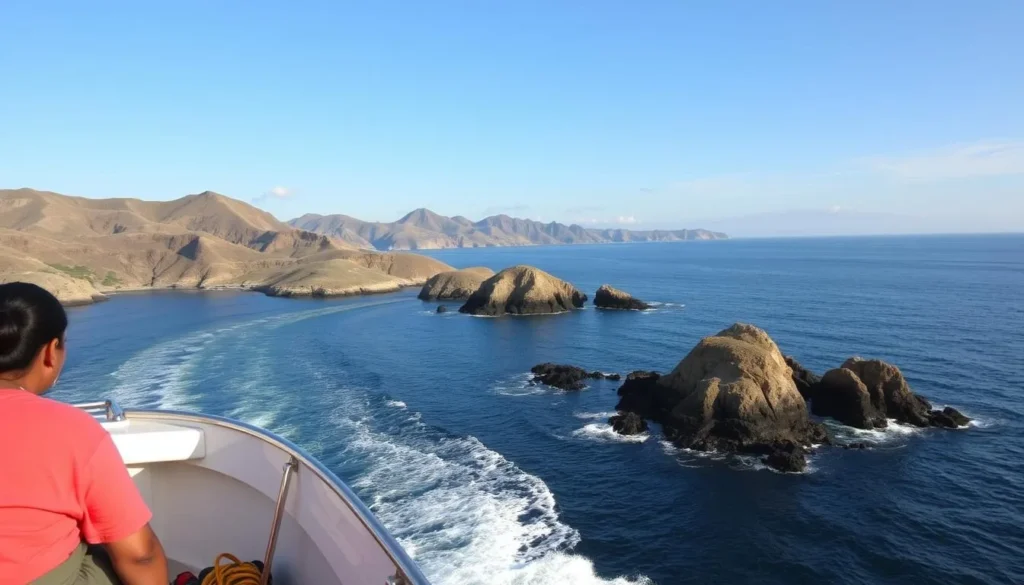 Image of Channel Islands National Park with a scenic boat tour