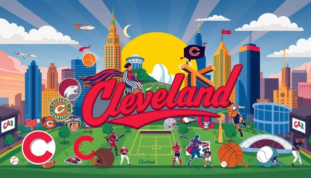Image of Cleveland sports teams