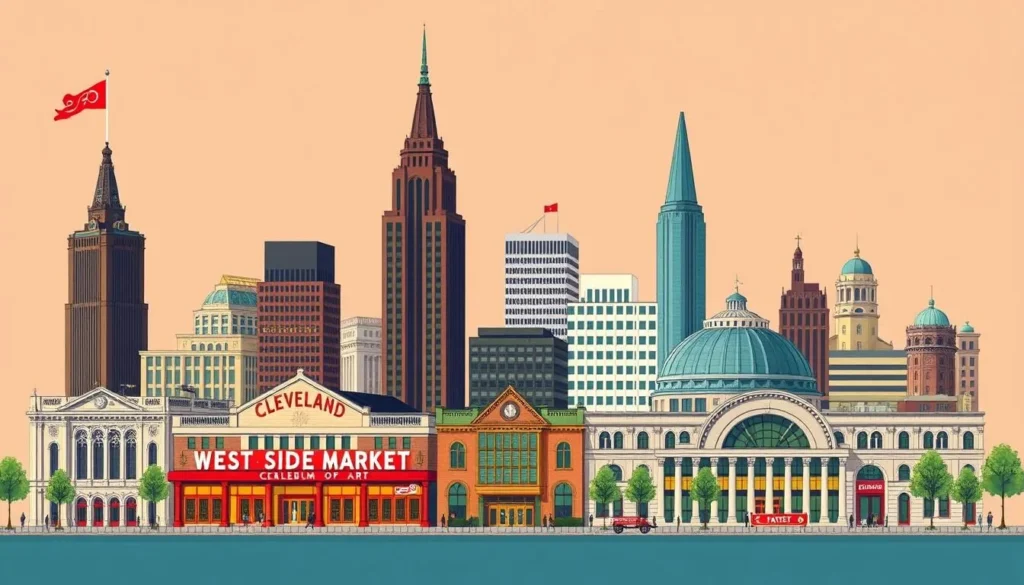 Image of Cleveland's historical landmarks
