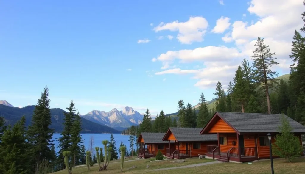 Image of Convict Lake Resort cabins
