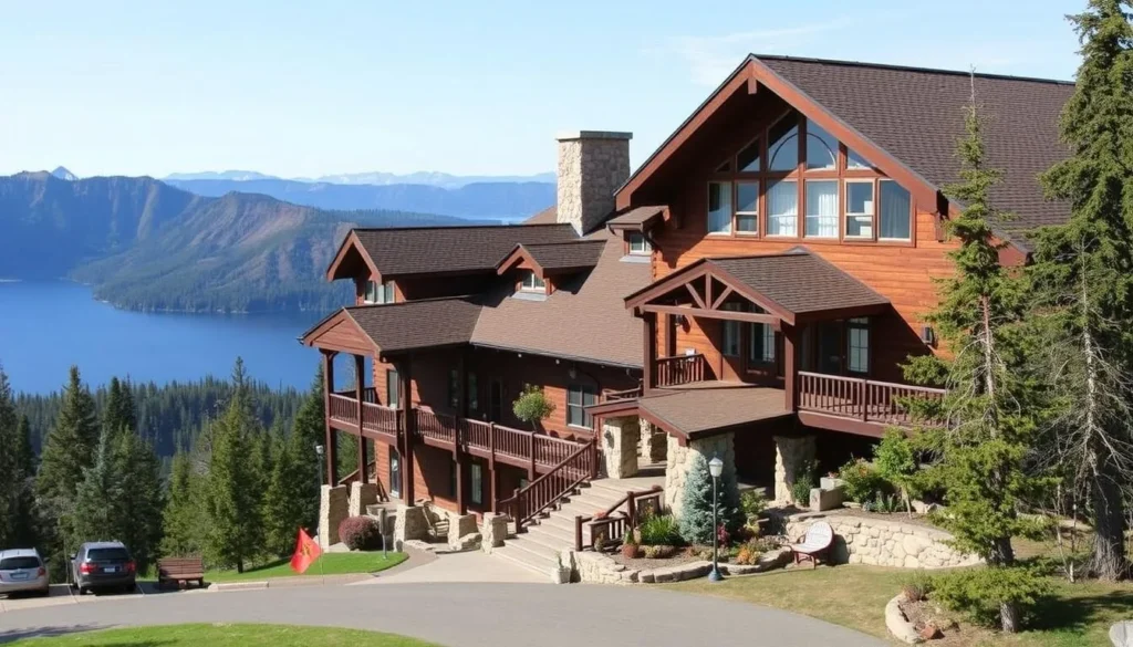Image of Crater Lake Lodge exterior