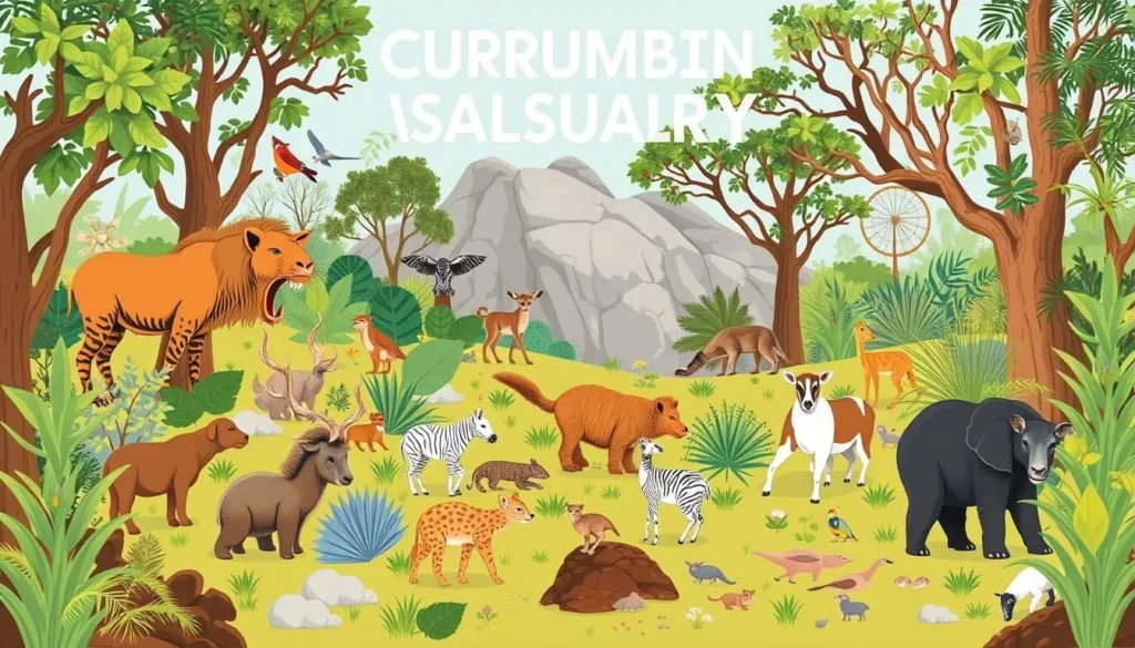 Image of Currumbin Wildlife Sanctuary with native Australian animals