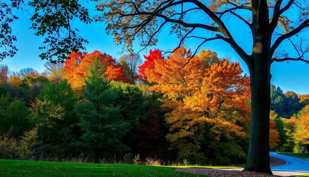 Image of Dayton's MetroParks during fall