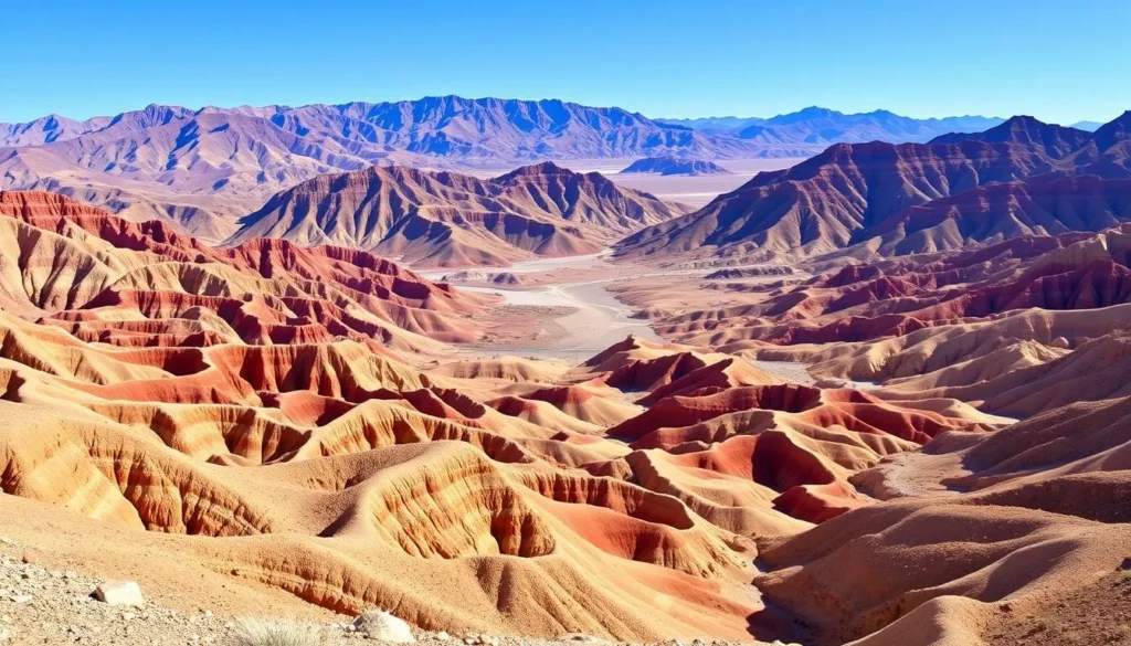 Image of Death Valley National Park's diverse desert landscape