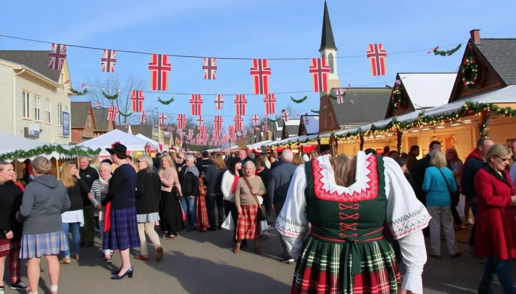 Image of Decorah's Nordic Fest celebration