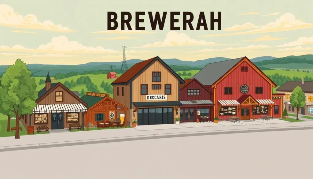Image of Decorah's breweries