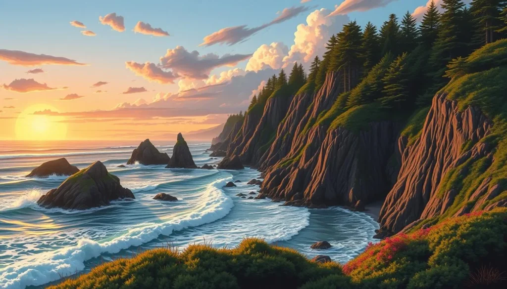 Image of Depoe Bay coastline