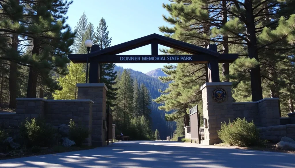 Image of Donner Memorial State Park's entrance