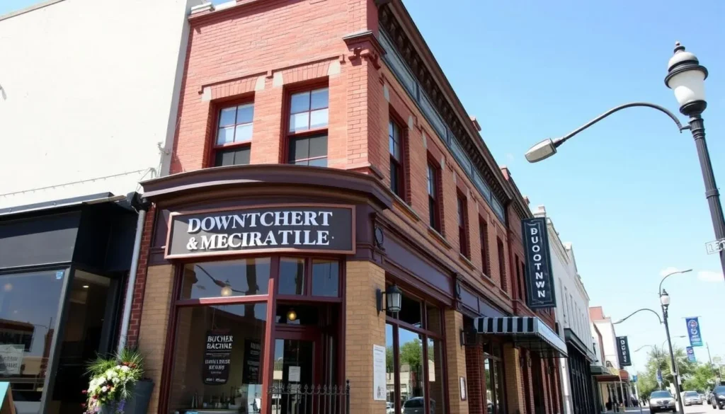Image of Downtown Butcher & Mercantile's storefront on Washington Avenue