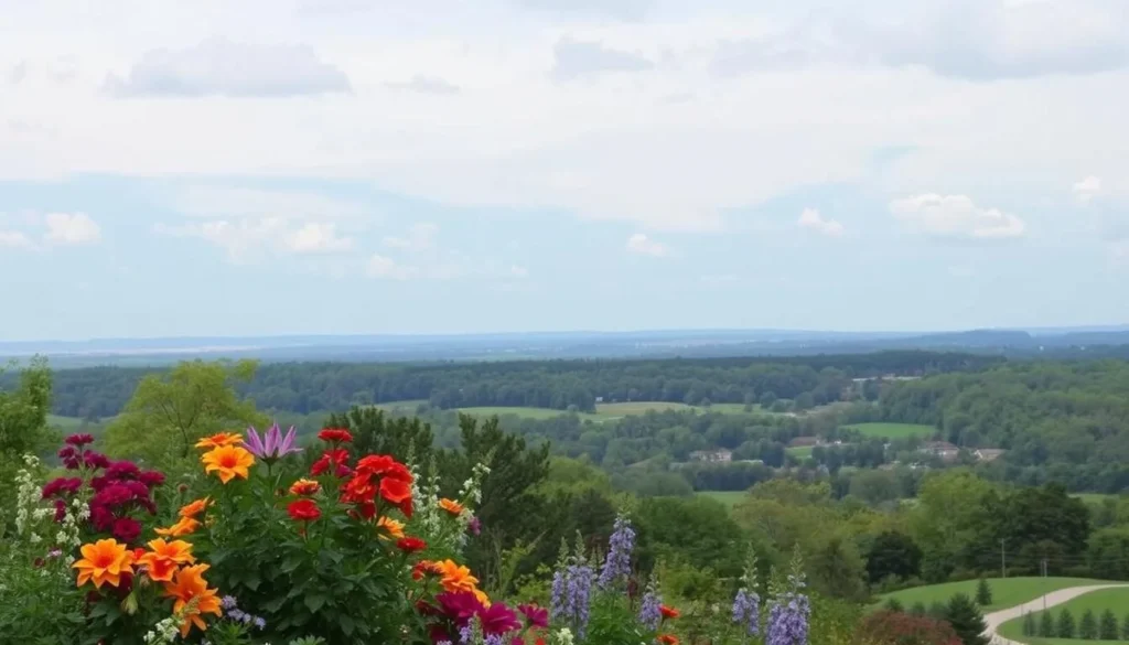 Image of Duke Farms with its beautiful gardens and trails
