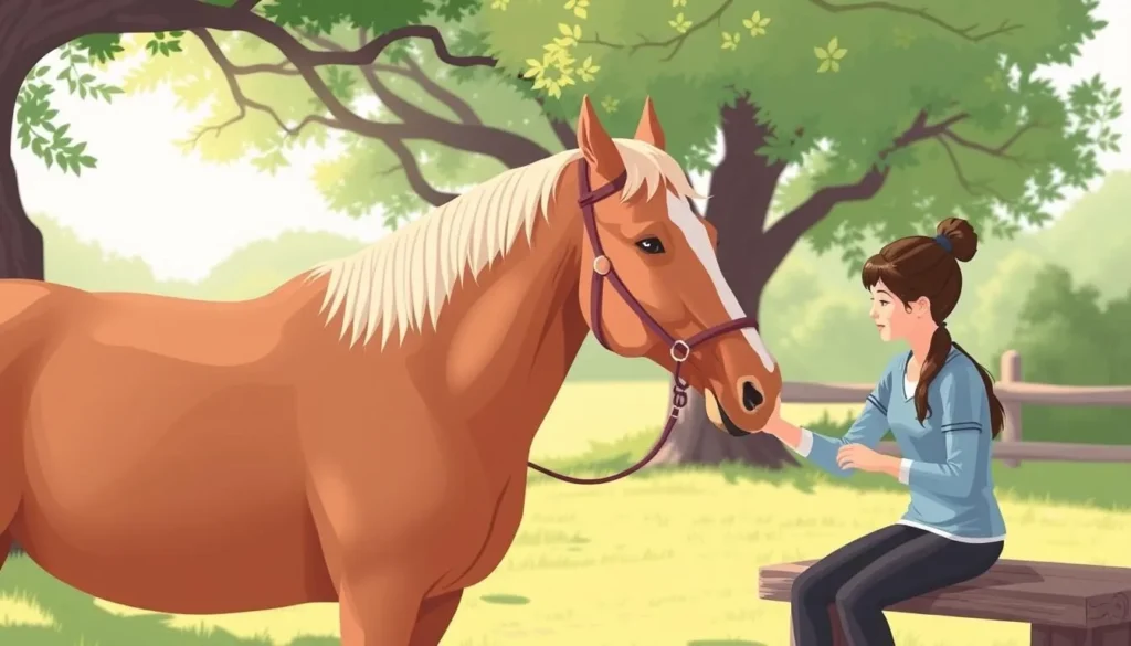 Image of Equine-Assisted Therapy session