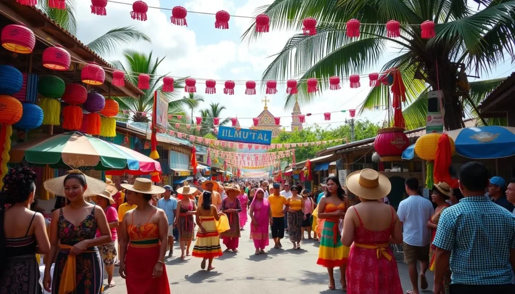 Image of 'Eua island during a festival