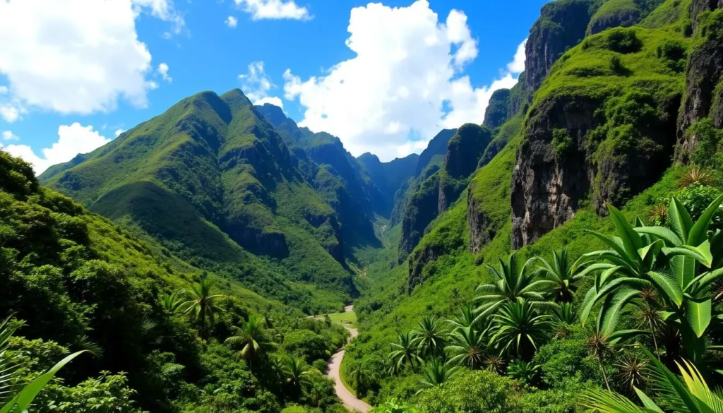 Image of Fautaua Valley Trail
