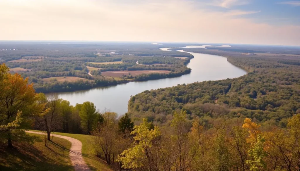 Image of Fort Defiance State Park, Illinois
