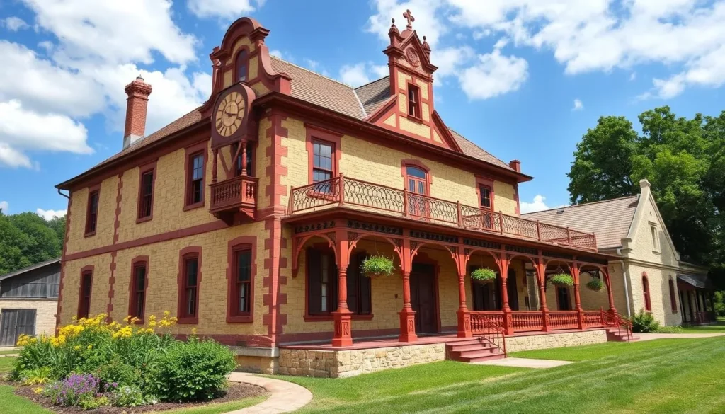 Image of French Colonial architecture in Sainte Genevieve County