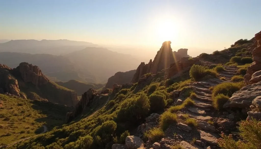 Image of Gabal Al-Akhdar hiking trails