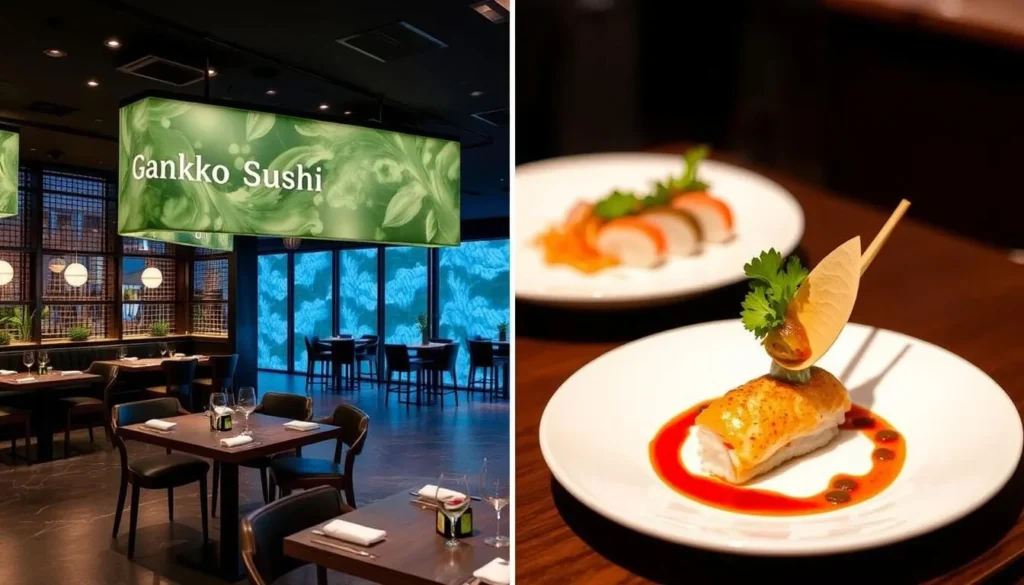 Image of Ganko Sushi Singapore's interior or signature dish