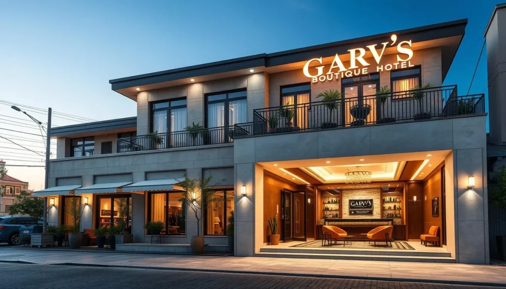 Image of Garv's Boutique Hotel exterior or lobby