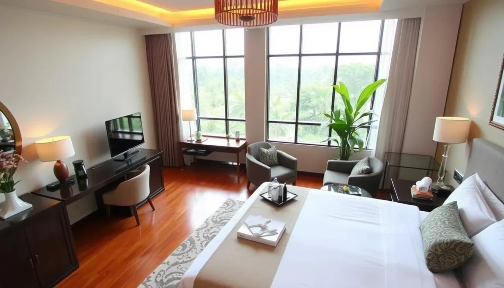 Image of Greenleaf Hotel Gensan's luxurious room